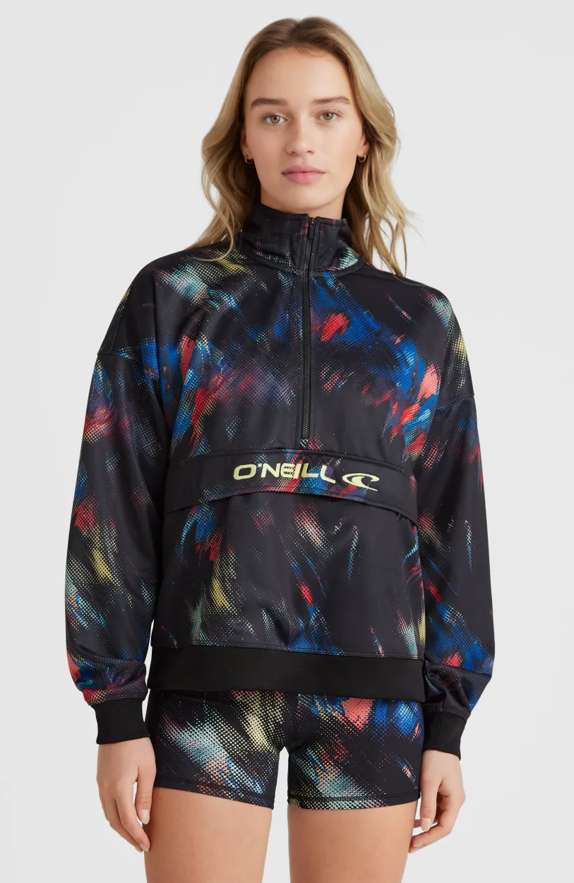 Clearance O’Neill Rutile Half Zip Fleece | Black Future Fade