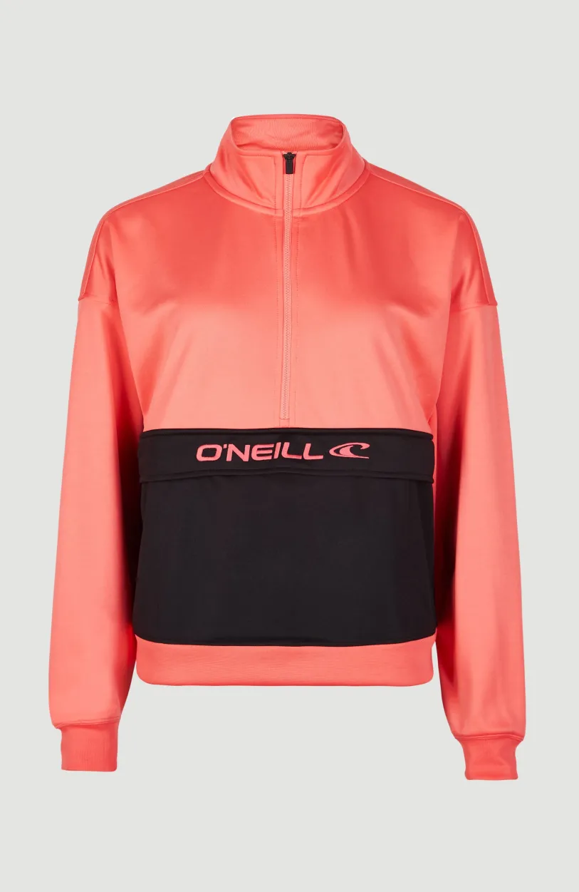 Clearance O’Neill Rutile Half Zip Fleece | Georgia Peach