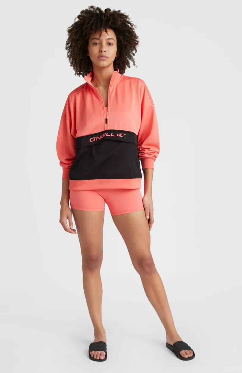 Clearance O’Neill Rutile Half Zip Fleece | Georgia Peach