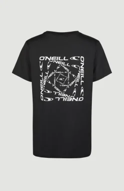 Outlet O’Neill Rutile Long T-shirt | Black Out