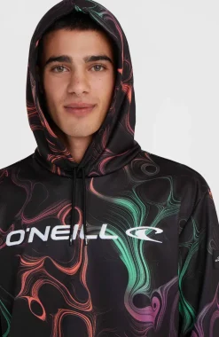 Online O’Neill Rutile Solid Hooded Fleece | Black Coding MC