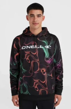 Online O’Neill Rutile Solid Hooded Fleece | Black Coding MC