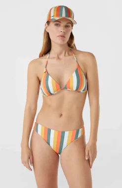 Sale O’Neill Sao Bikinitop | Orange Multistripe