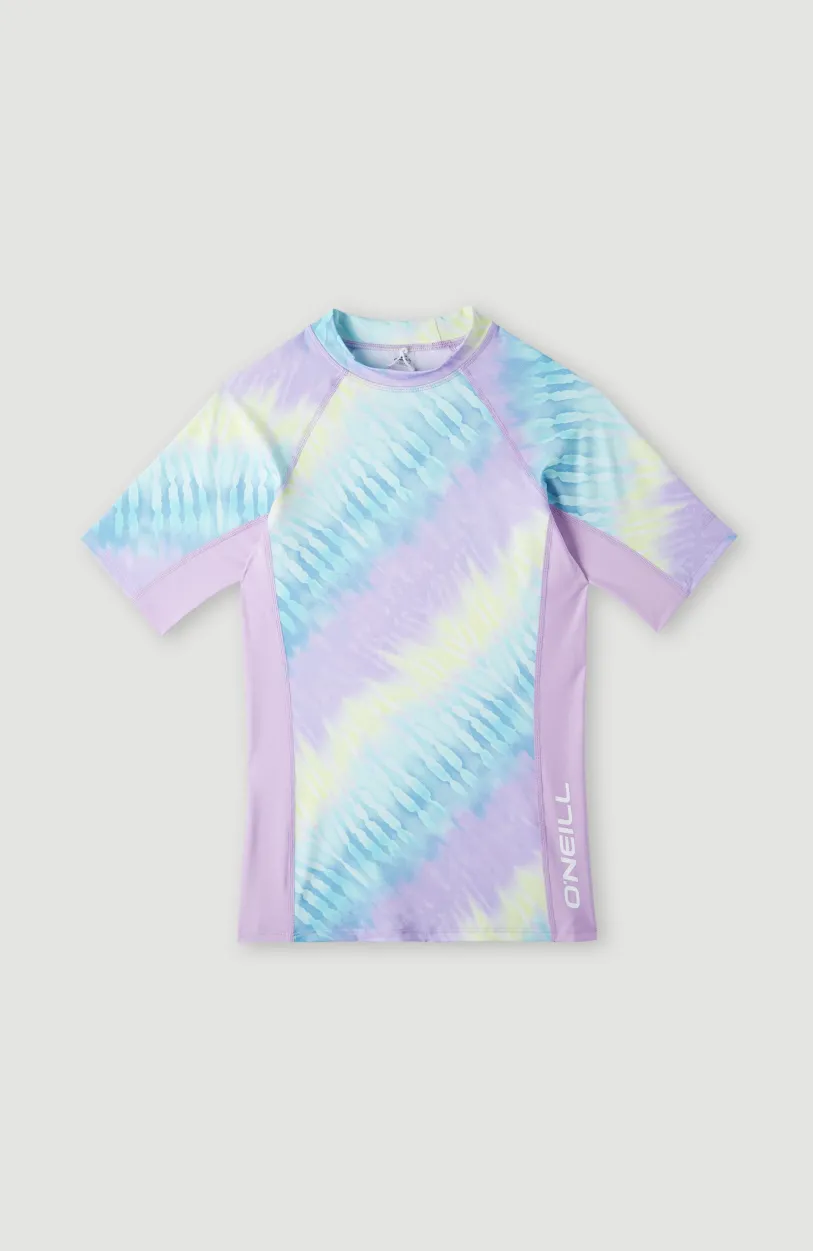 Discount O’Neill Shirt O'Neill Printed Met Korte Mouwen | Blue Tie Dye