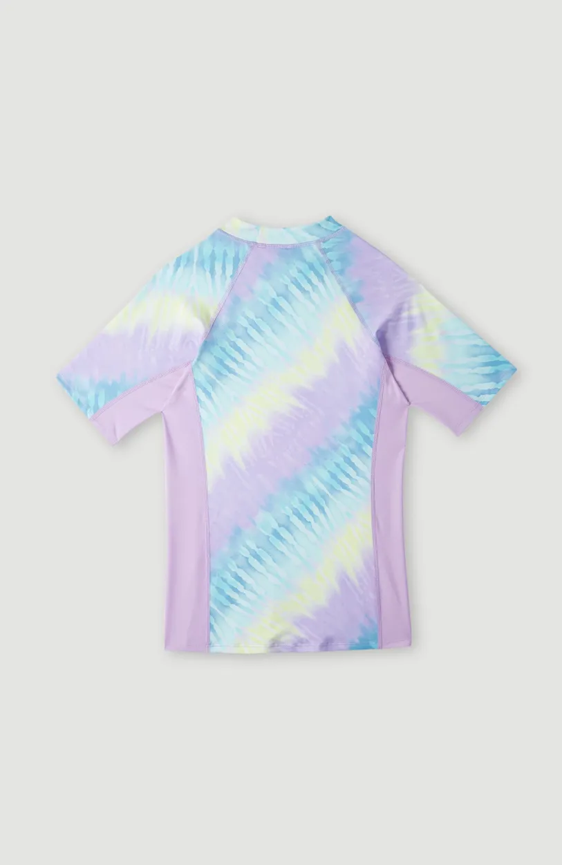 Discount O’Neill Shirt O'Neill Printed Met Korte Mouwen | Blue Tie Dye