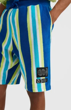 O’Neill Short Brights Terry | Blue Towel Stripe