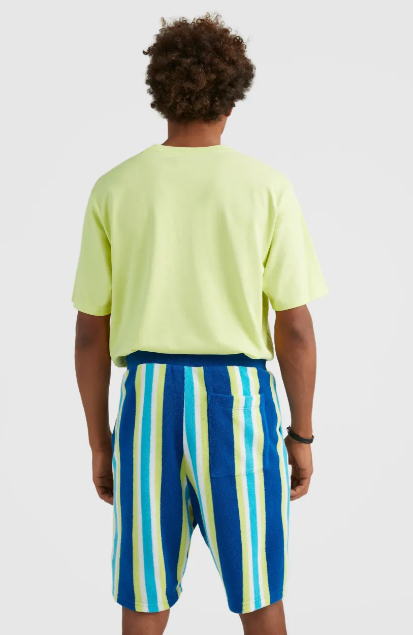 O’Neill Short Brights Terry | Blue Towel Stripe