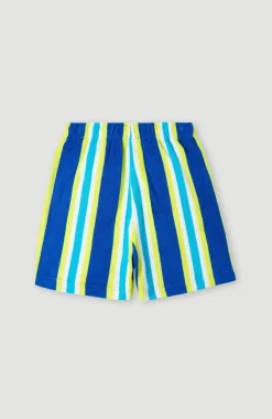Clearance O’Neill Short Brights Terry | Blue Towel Stripe