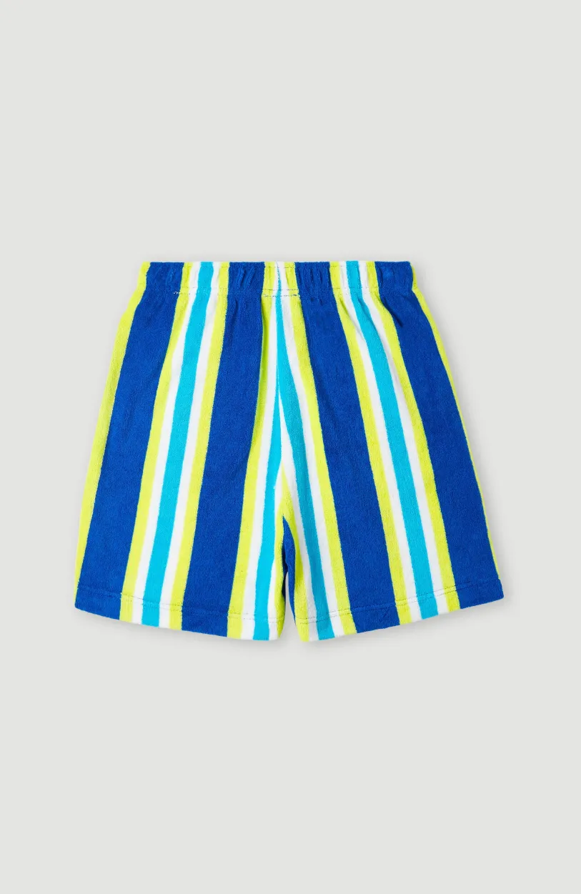 Clearance O’Neill Short Brights Terry | Blue Towel Stripe