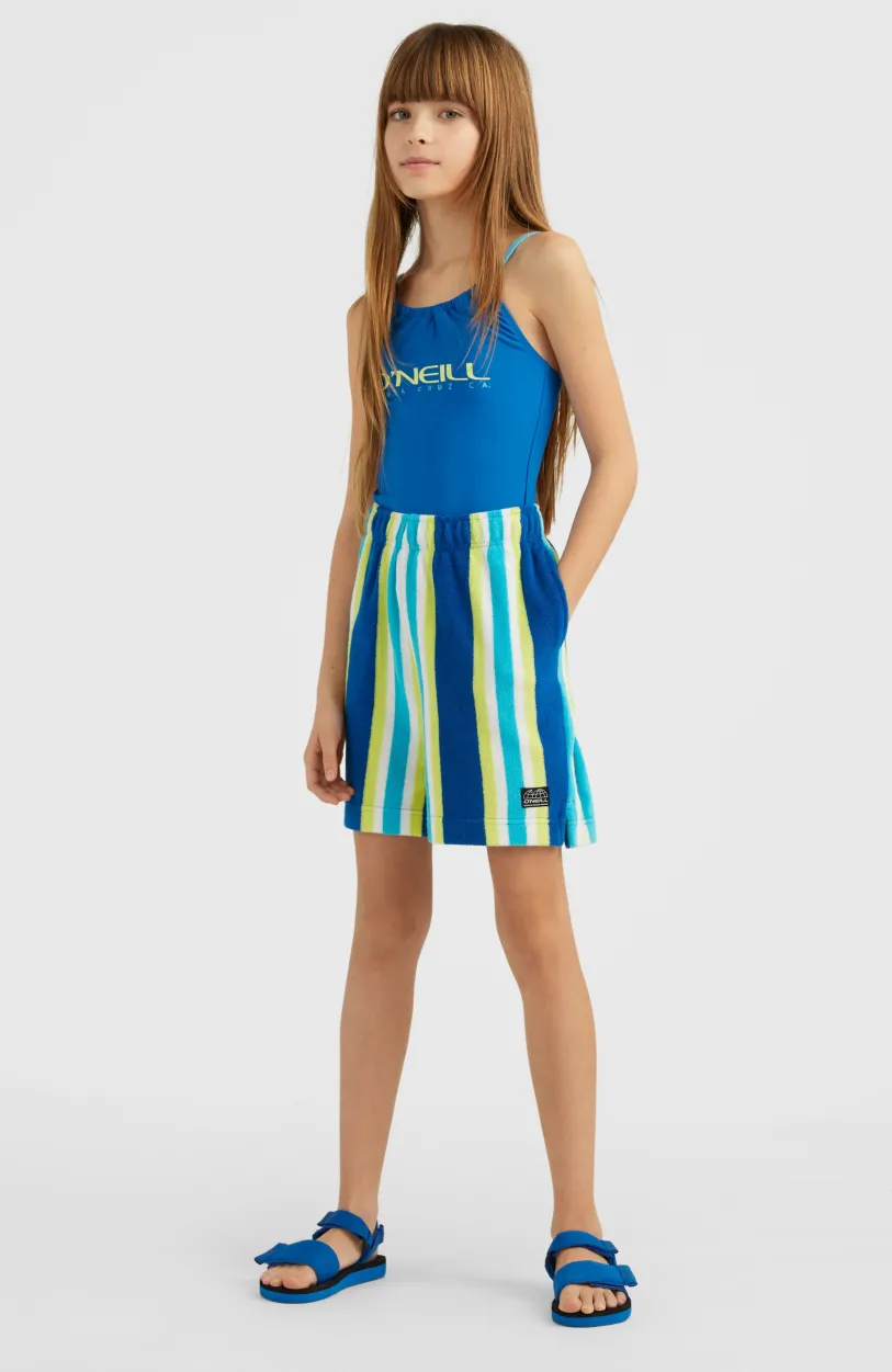Clearance O’Neill Short Brights Terry | Blue Towel Stripe