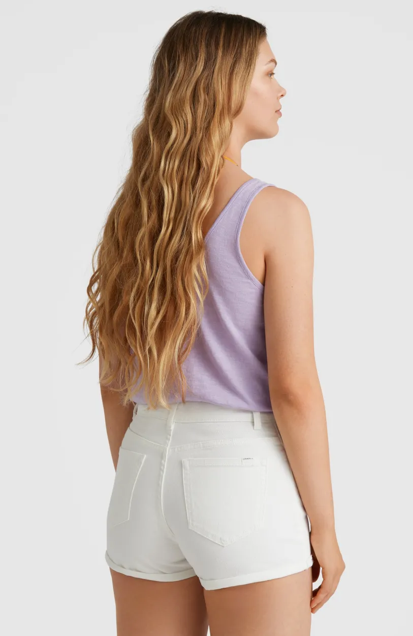 Clearance O’Neill Short Essential Stretch Met Halfhoge Taille | Snow White