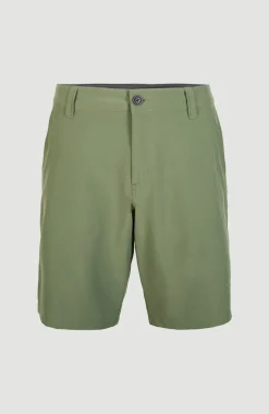 Discount O’Neill Short Hybrid Chino | Deep Lichen Green