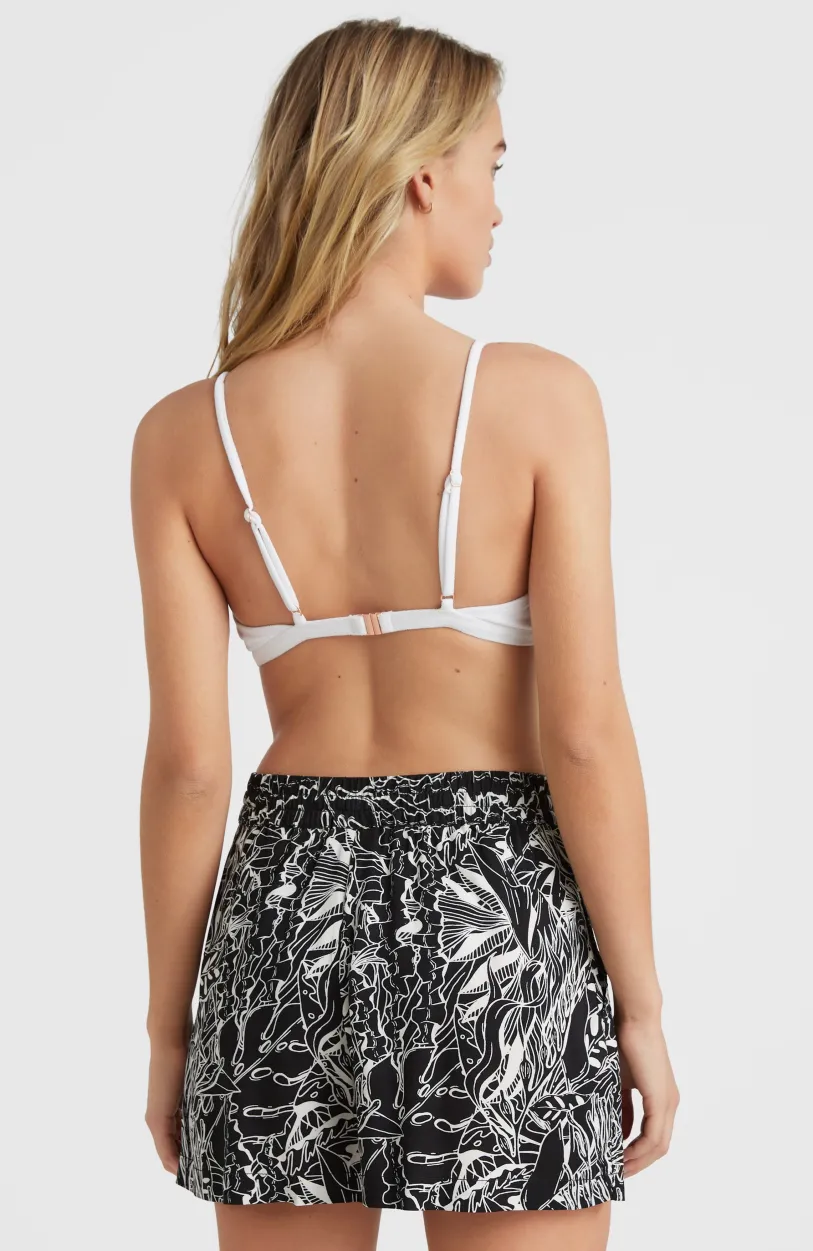 Discount O’Neill Short Java Wave Met Hoge Taille | White . Black Comic Seaweed