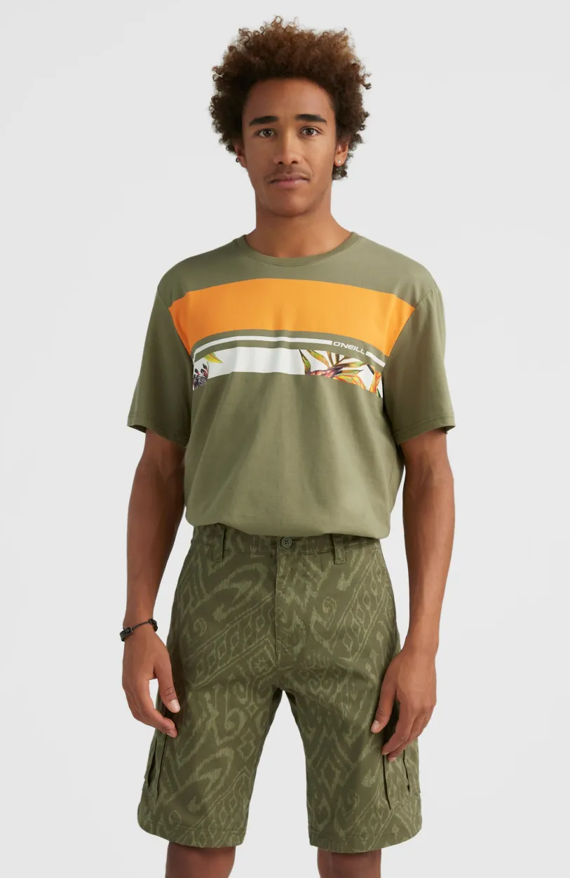 New O’Neill Short Park Cargo | Deep Lichen Magic Carpet