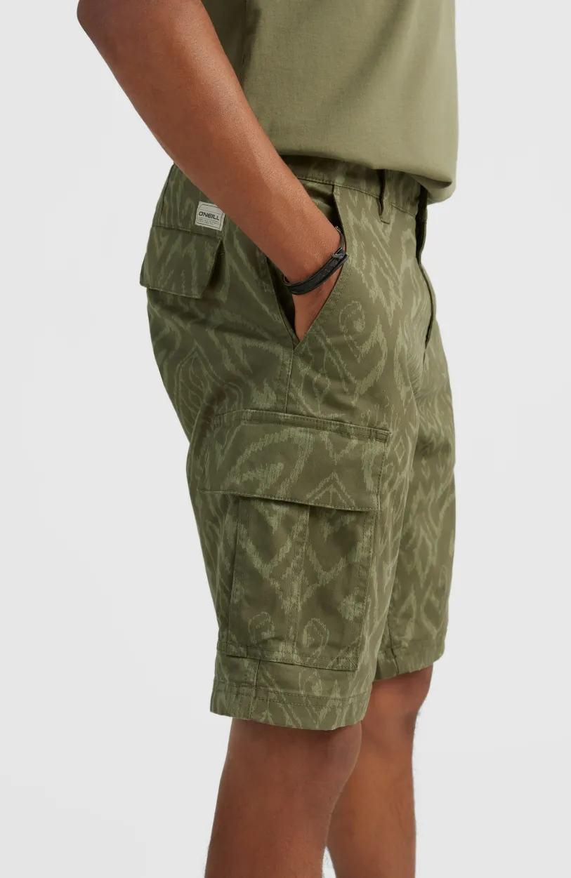New O’Neill Short Park Cargo | Deep Lichen Magic Carpet
