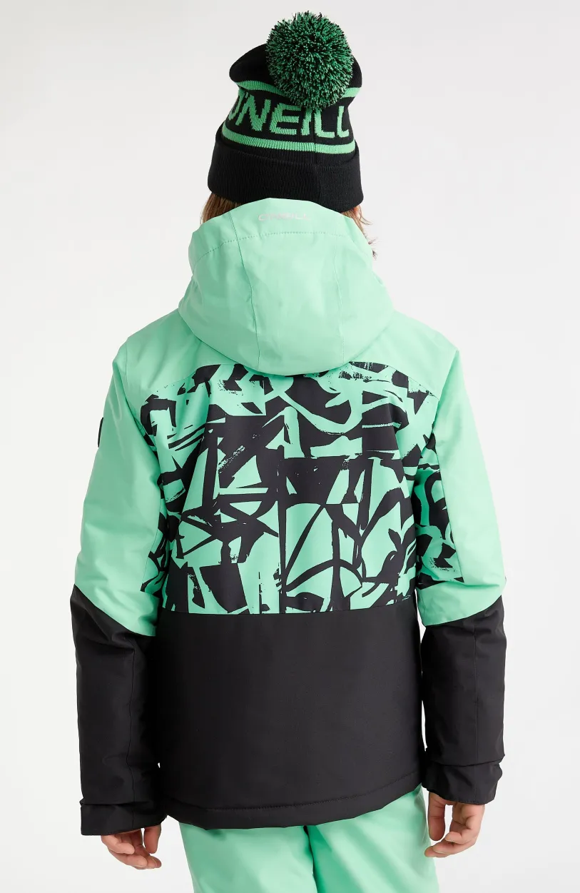 Sale O’Neill Ski Jas Carbonite | Green Scribble