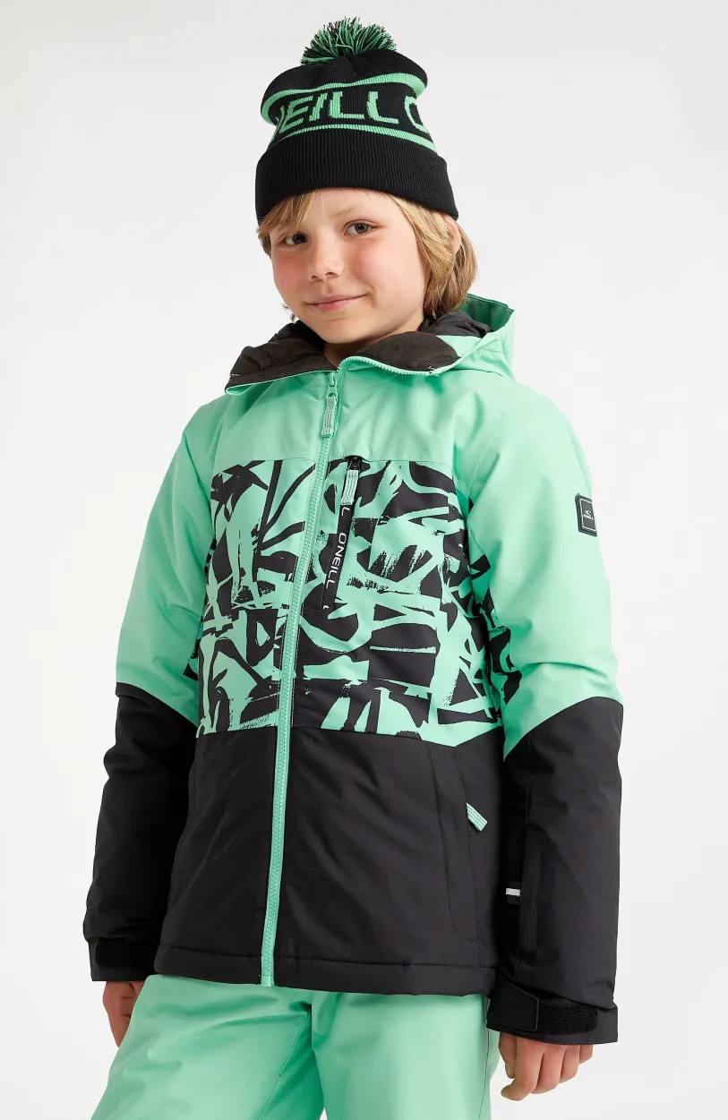 Sale O’Neill Ski Jas Carbonite | Green Scribble