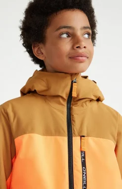 New O’Neill Ski Jas Carbonite | Rich Caramel Colour block
