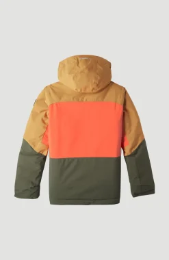 New O’Neill Ski Jas Carbonite | Rich Caramel Colour block