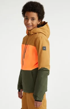 New O’Neill Ski Jas Carbonite | Rich Caramel Colour block