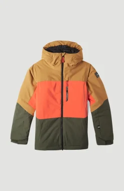 New O’Neill Ski Jas Carbonite | Rich Caramel Colour block