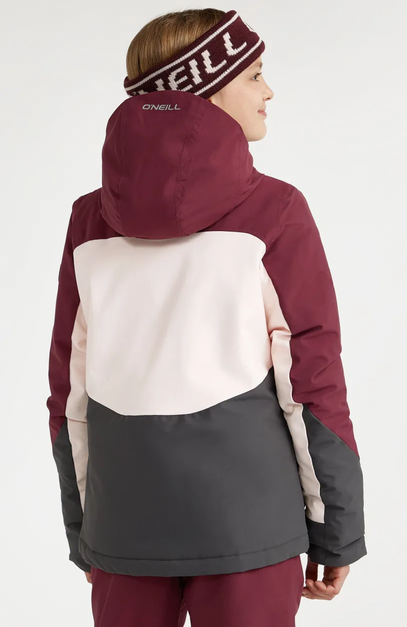 Clearance O’Neill Ski Jas Carbonite | Windsor Wine Colour Block