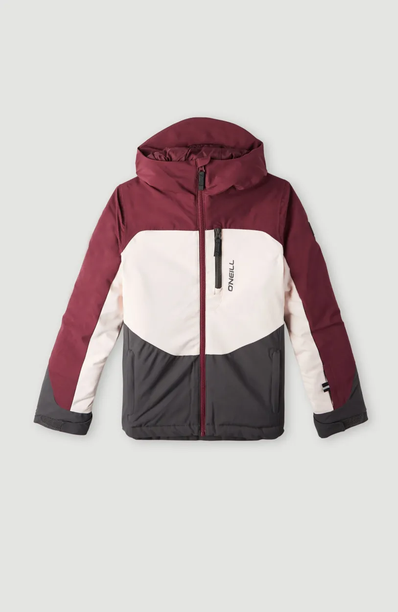 Clearance O’Neill Ski Jas Carbonite | Windsor Wine Colour Block