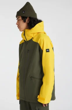 New O’Neill Ski Jas Diabase | Forest Night Colour Block