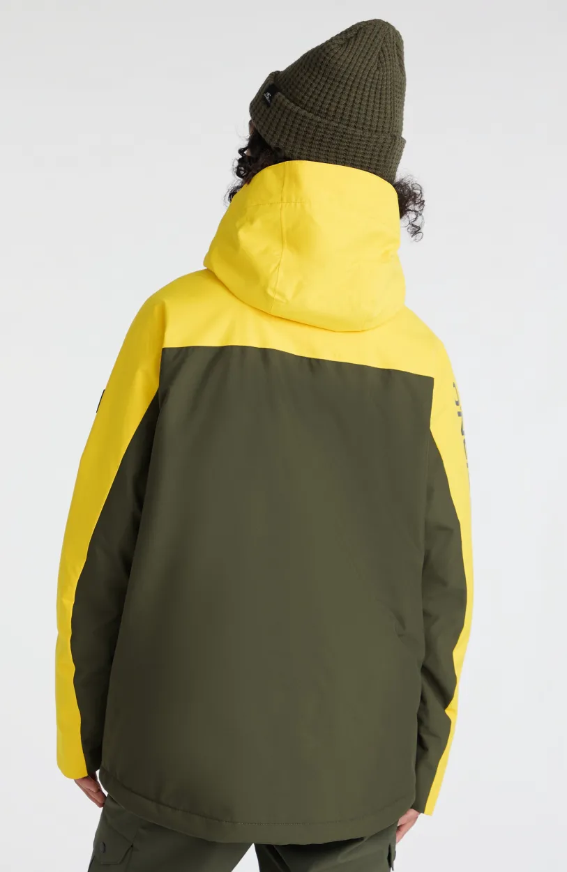 New O’Neill Ski Jas Diabase | Forest Night Colour Block