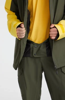New O’Neill Ski Jas Diabase | Forest Night Colour Block