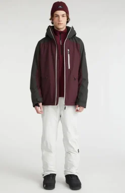 Clearance O’Neill Ski Jas Diabase | Windsor Wine Colour Block