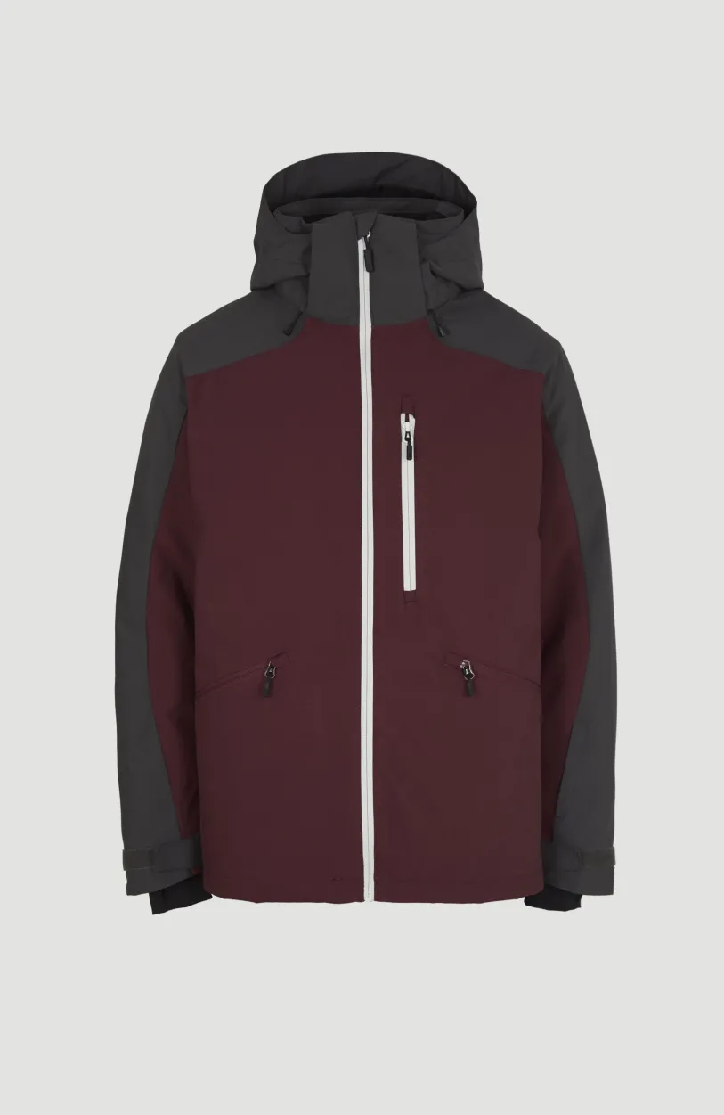 Clearance O’Neill Ski Jas Diabase | Windsor Wine Colour Block