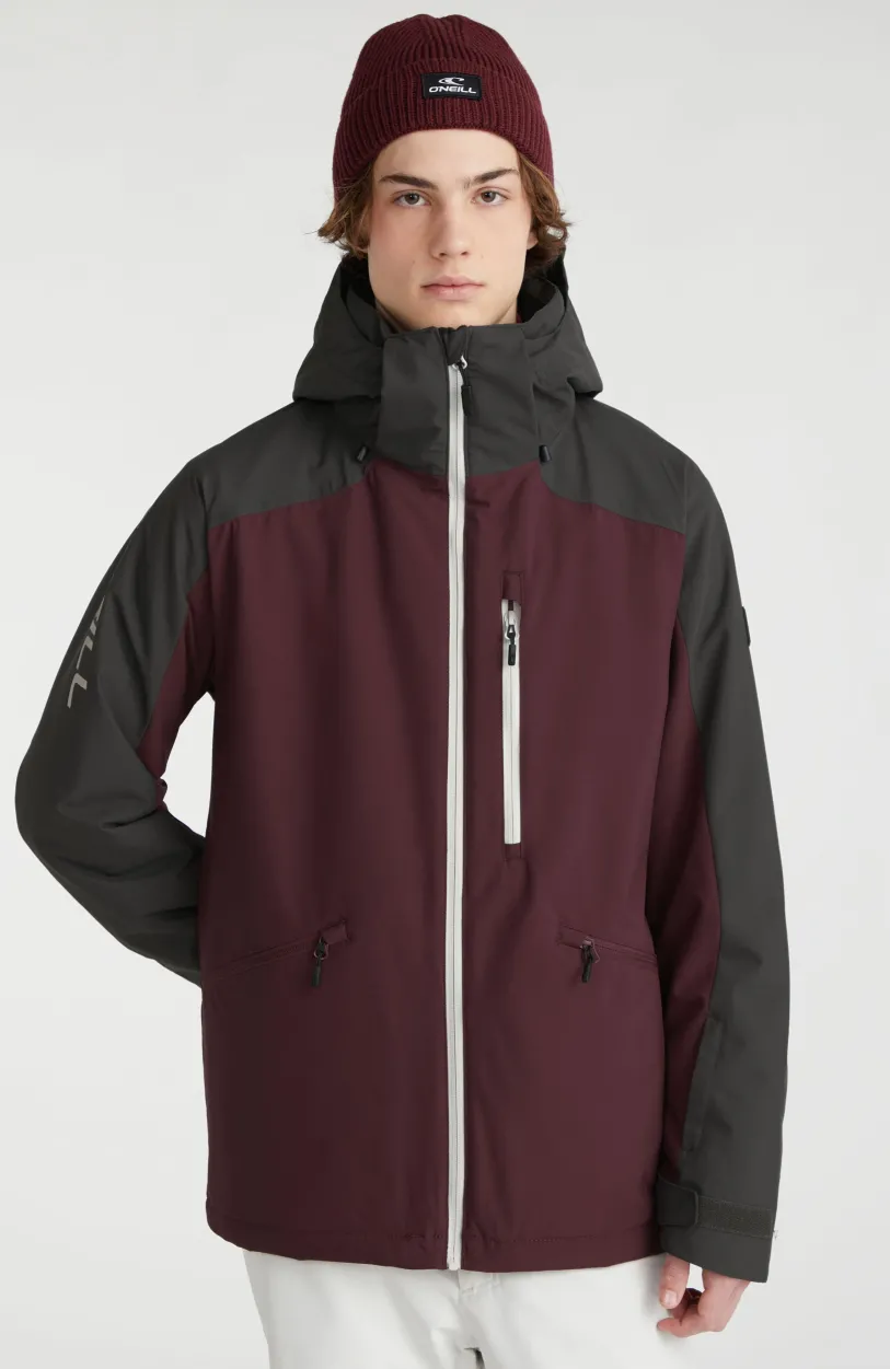 Clearance O’Neill Ski Jas Diabase | Windsor Wine Colour Block