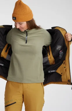 Outlet O’Neill Ski Jas GORE-TEX Psycho Tech | Deep Lichen Green Colour Block