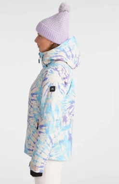 Online O’Neill Ski Jas Lite | Pink Tie Dye