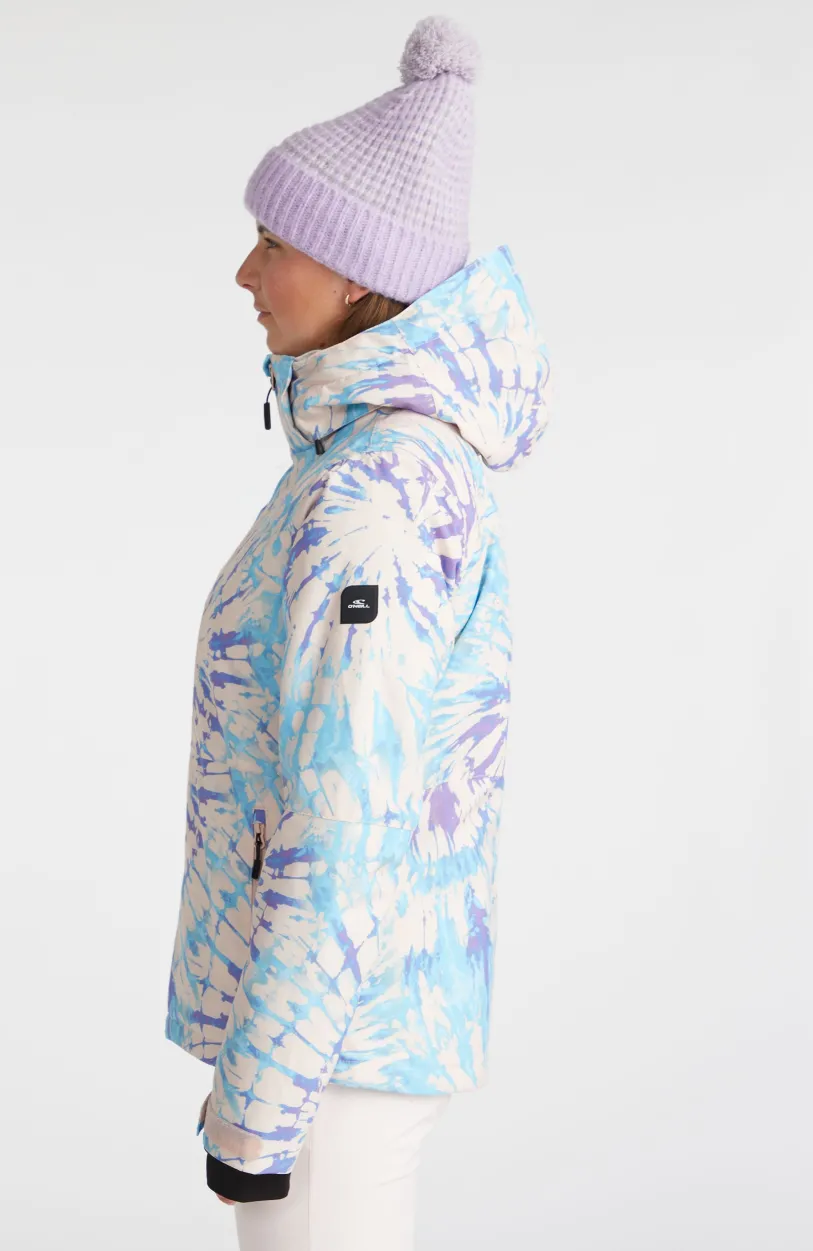 Online O’Neill Ski Jas Lite | Pink Tie Dye
