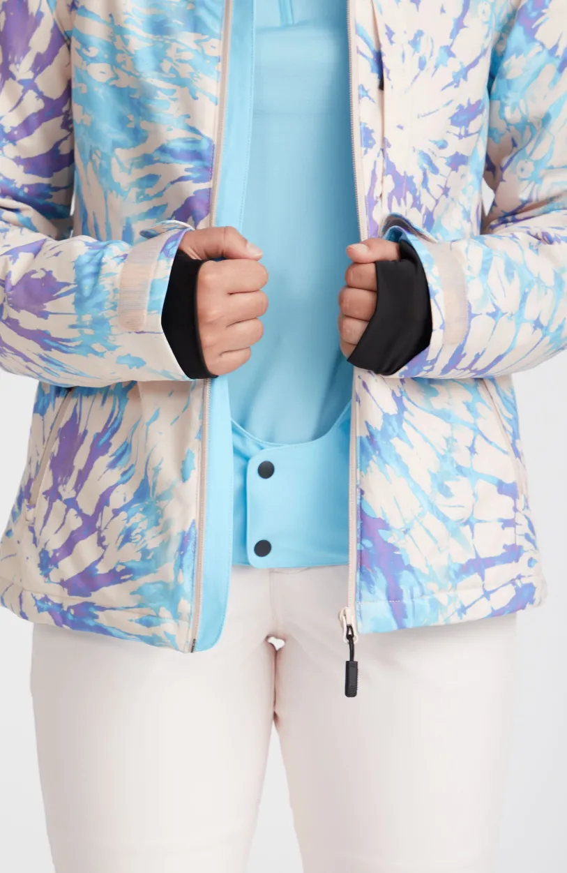 Online O’Neill Ski Jas Lite | Pink Tie Dye