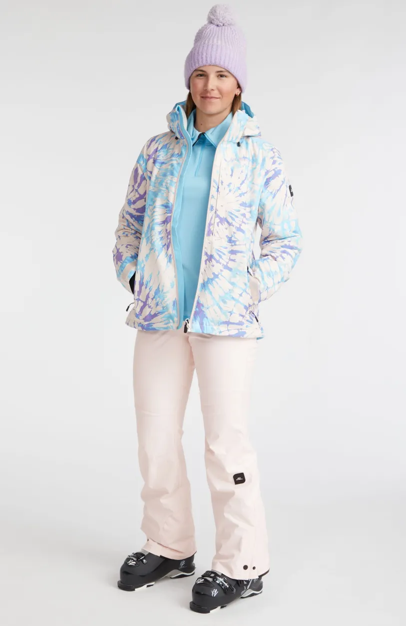 Online O’Neill Ski Jas Lite | Pink Tie Dye