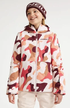 New O’Neill Ski Jas Lite Printed | Purple Hiker Camo