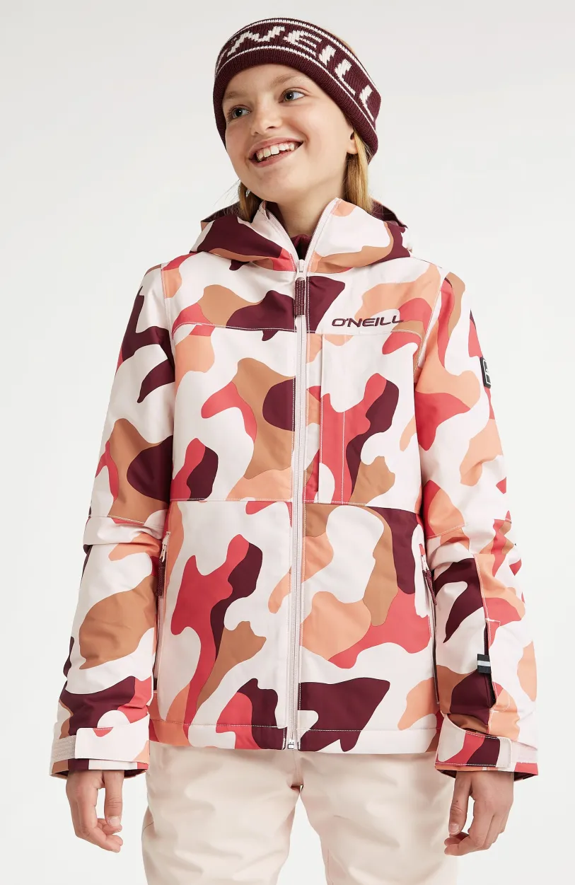 New O’Neill Ski Jas Lite Printed | Purple Hiker Camo