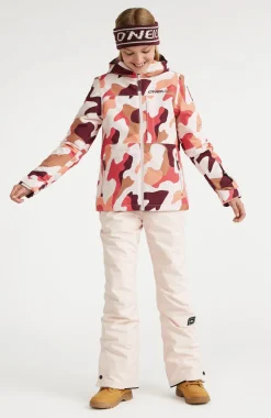 New O’Neill Ski Jas Lite Printed | Purple Hiker Camo