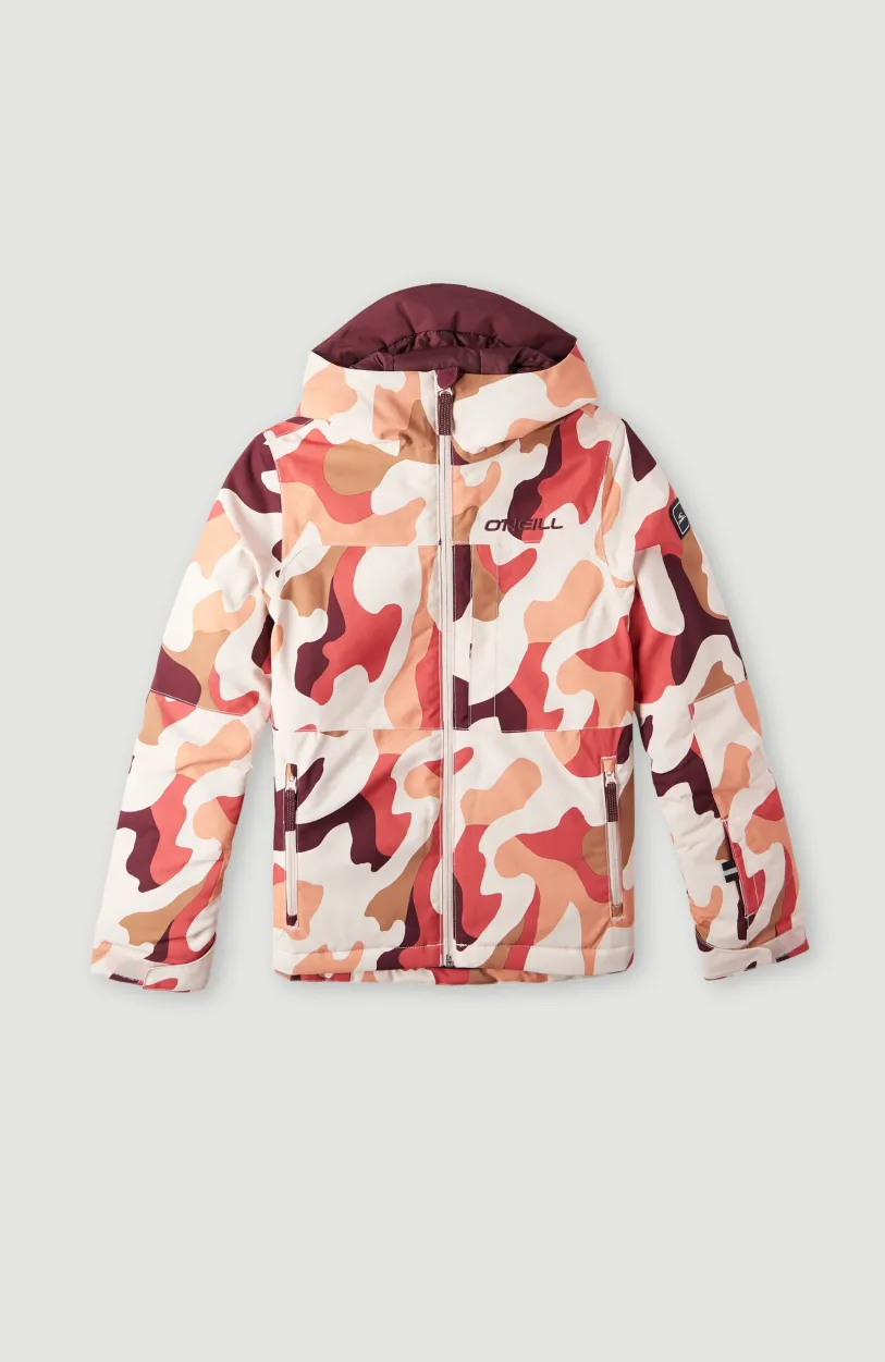 New O’Neill Ski Jas Lite Printed | Purple Hiker Camo