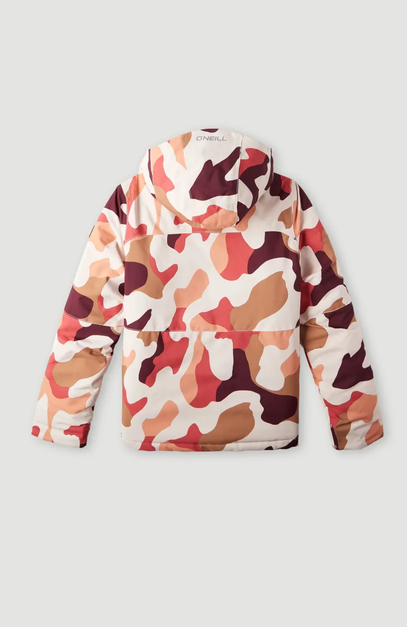 New O’Neill Ski Jas Lite Printed | Purple Hiker Camo