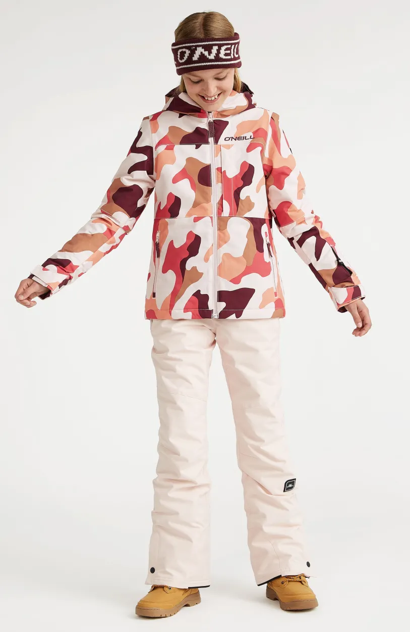 New O’Neill Ski Jas Lite Printed | Purple Hiker Camo
