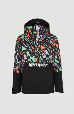 Clearance O’Neill Ski Jas O'Riginals Anorak 20K/20K | Black Out Colour Block