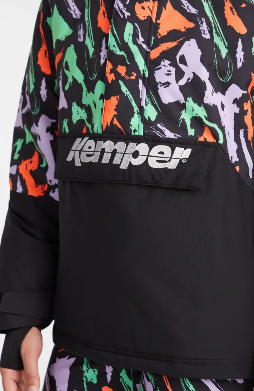 Clearance O’Neill Ski Jas O'Riginals Anorak 20K/20K | Black Out Colour Block