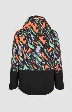 Clearance O’Neill Ski Jas O'Riginals Anorak 20K/20K | Black Out Colour Block