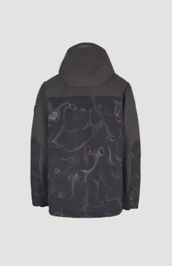 Hot O’Neill Ski Jas Texture | Black Out Colour Block