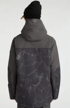Hot O’Neill Ski Jas Texture | Black Out Colour Block