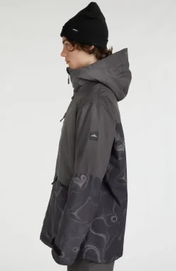 Hot O’Neill Ski Jas Texture | Black Out Colour Block